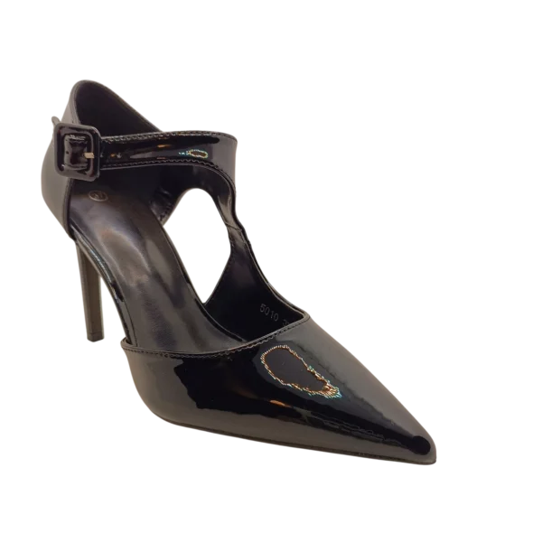 Γόβες Λουστρίνι - Μαύρο